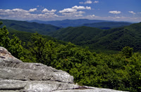 View from Roy's Rock (aka Buzzard Rock), Cherokee NF
