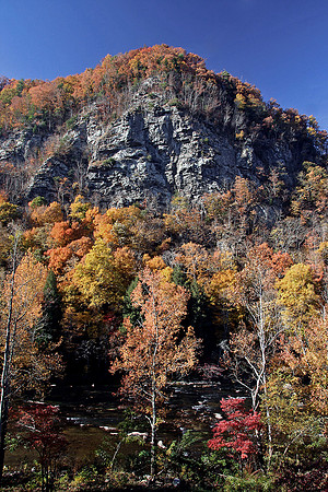 Nolichucky River at Devil's Looking Glass, Cherokee NF