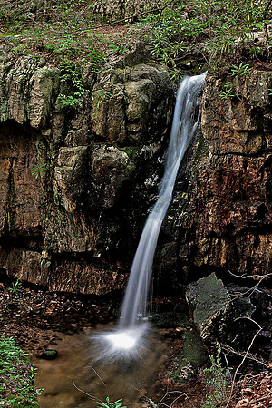 Middle Dick's Creek Falls, Cherokee NF