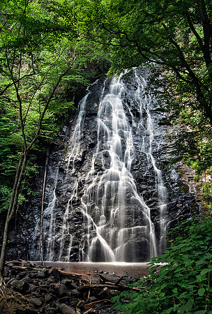 Crabtree Falls, Pisgah NF near Blue Ridge Parkway